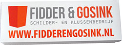 Full-colour geprinte stickers. 